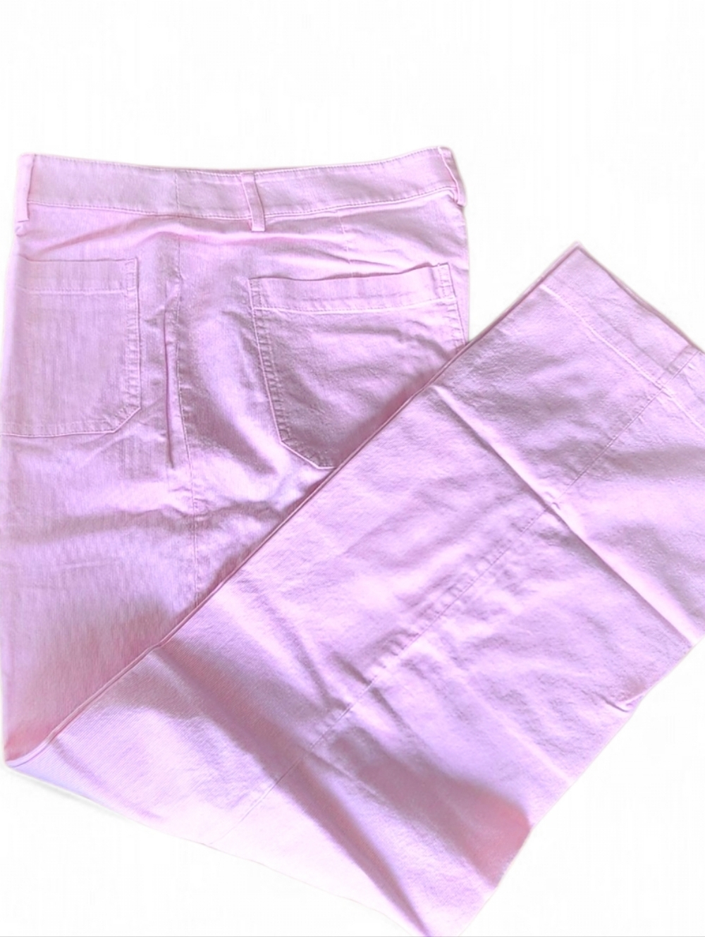 J.Crew Lizzie Wide Leg Pants Azalea Stripe NWT 33Tall - Picture 7 of 10